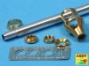 Aber 35L-028n 88mm KwK36/L56 barrel for German Tank Tiger I, Ausf. E - with late muzzle brake (1:35)